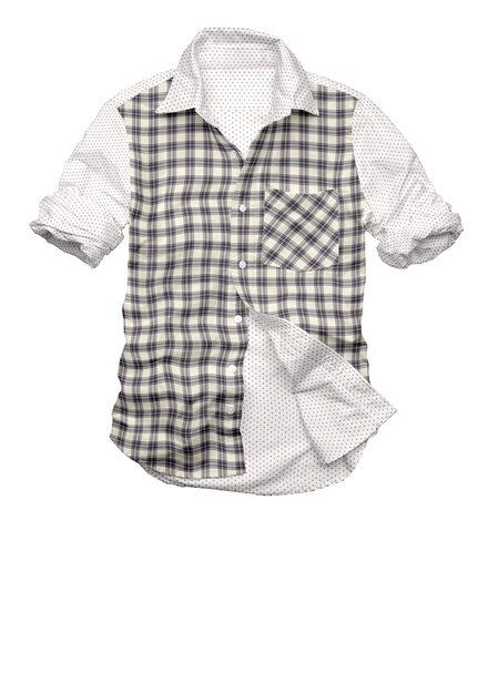 Chemise causale garçon illustration 3D avec finition douce en coton