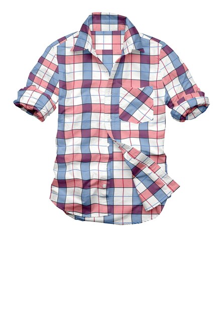 Chemise causale homme illustration 3D