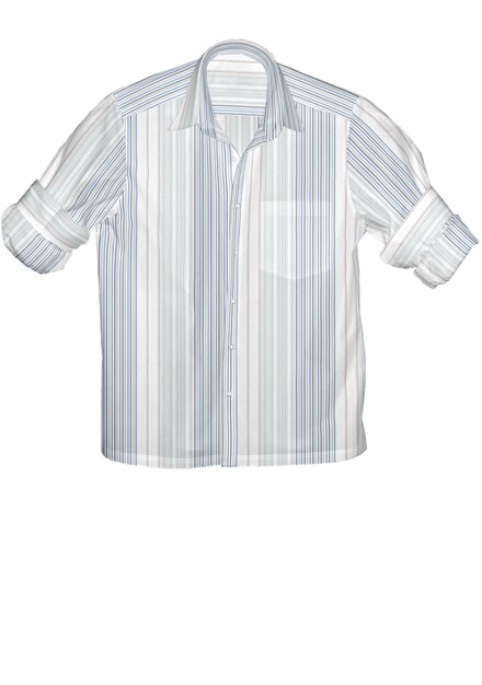 Photo chemise homme illustration 3d