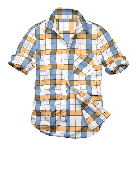 Chemise homme illustration 3D