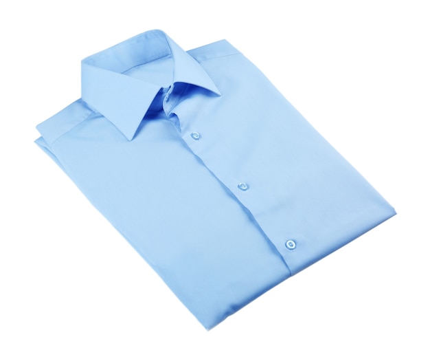 Chemise homme neuve sur blanc