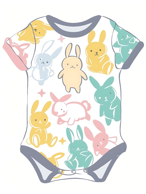 une chemise avec un lapin qui dit " lapin "