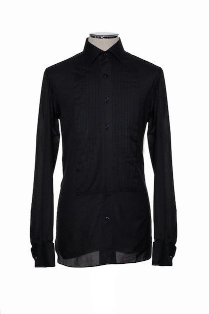 Une chemise noire avec une chemise noire qui dit 'je suis un patron'