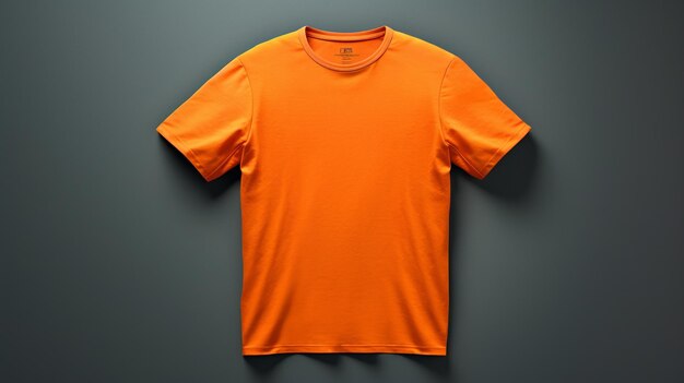 chemise orange