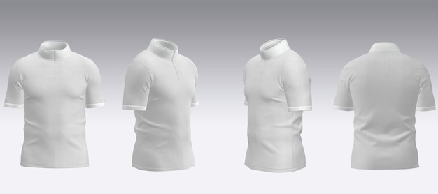 chemises blanches avec un logo noir et une chemise blanche qui dit chemises