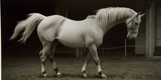 Un cheval magnifique et magnifique