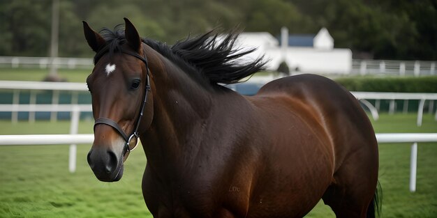 Un cheval magnifique et magnifique