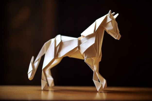 Le cheval origami génère Ai