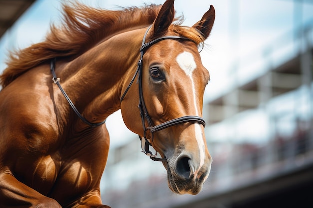 Le cheval qui saute