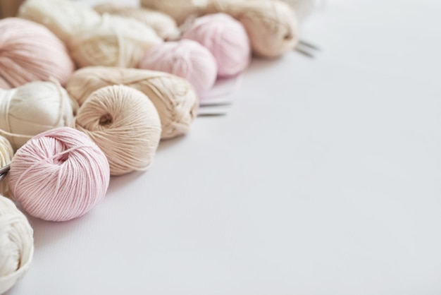 Écheveaux de fil Aiguilles à tricoter Accessoires pour le tricot Passe-temps fait main