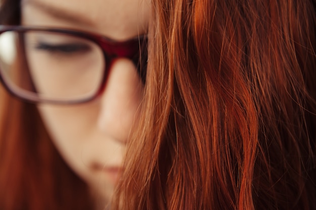 Cheveux au henné