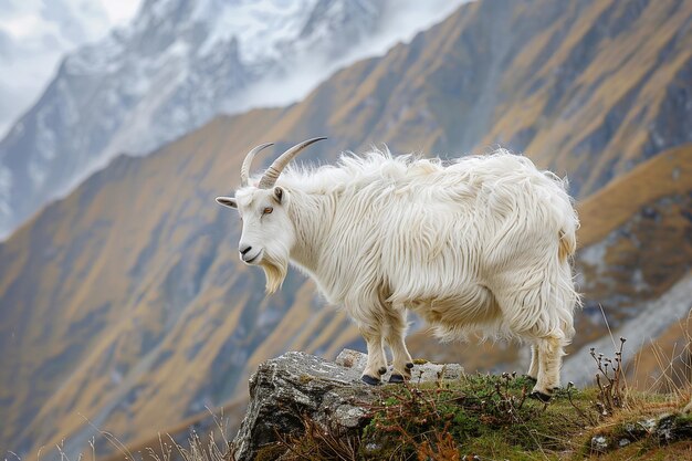 Photo une chèvre de cachemire