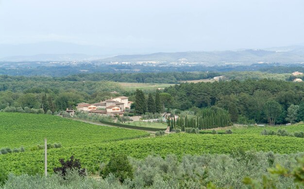 Le Chianti en Toscane