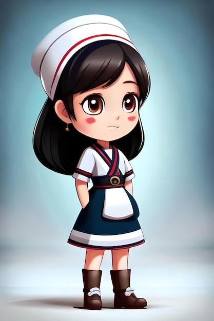 Chibi Jolie fille