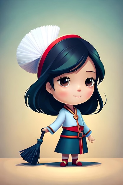 Chibi Jolie fille