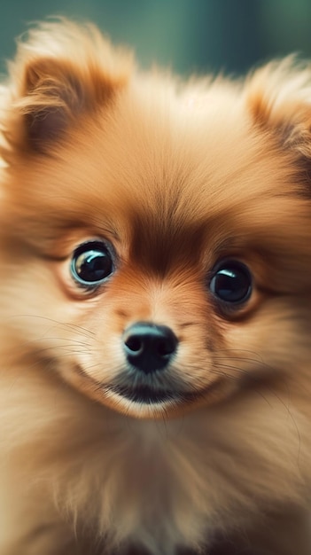 Un chien aux grands yeux.