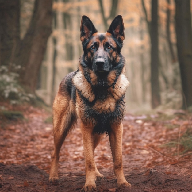 Photo chien berger allemand