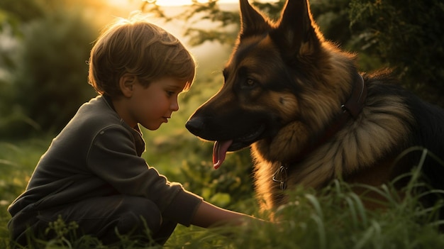 Chien berger allemand