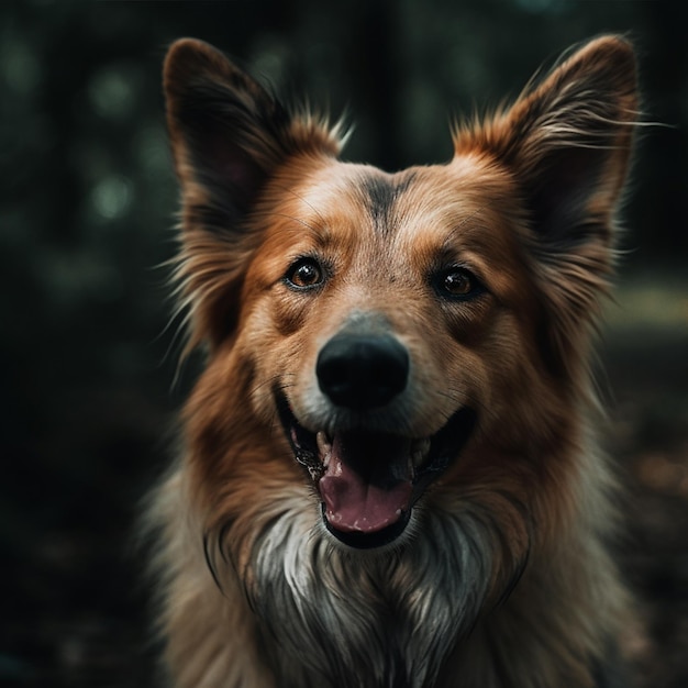 Un chien de berger australien