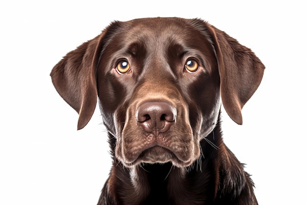 Un chien avec une blouse noire