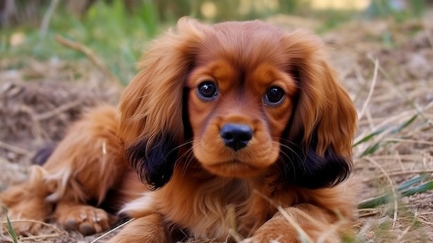 Photo chien cavalier king charles spaniel