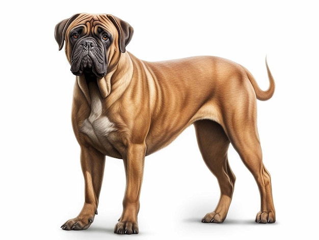 Chien du type Bullmastiff