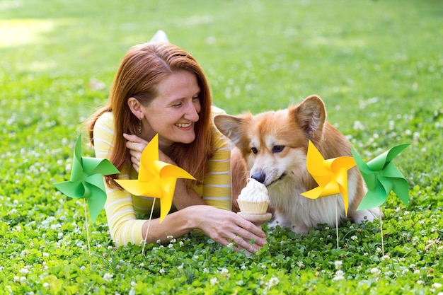 Chien en famille