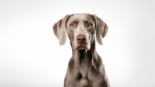 Un chien avec un gros nez et un gros nez