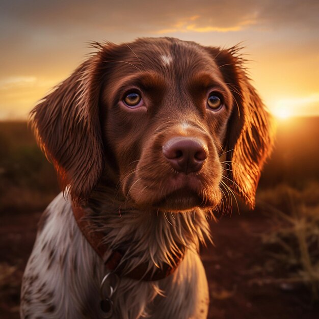 Chien de haute qualité hdr 16k ultra hd