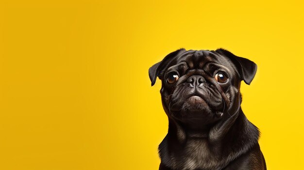 Photo le chien pug