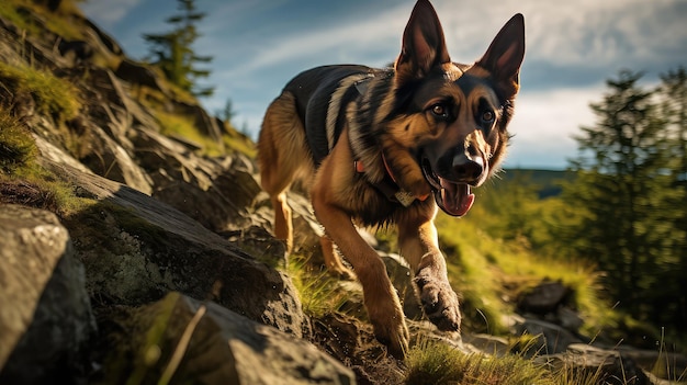 Chien de recherche et de sauvetage