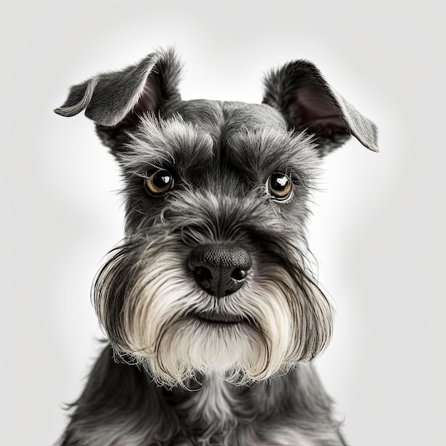 Chien schnauzer miniature