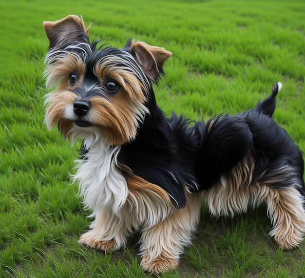 Chien terrier mignon