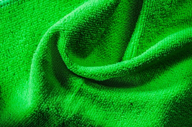 Chiffon de nettoyage de cuisine vert