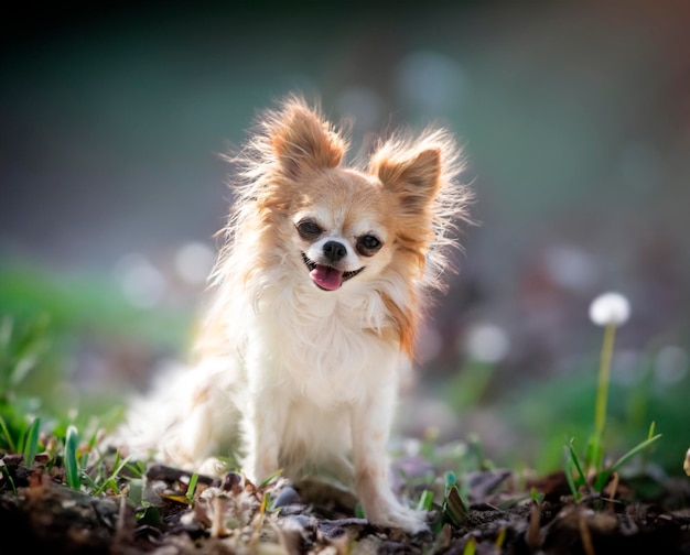 Chihuahua dans la nature