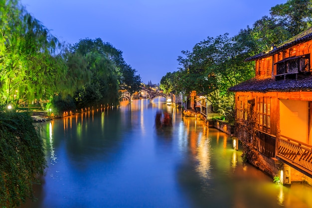 Photo chine ancienne ville, wuzhen