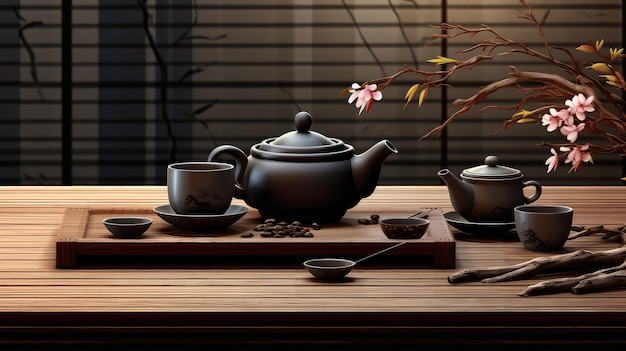 La Chine boit du thé traditionnel chinois