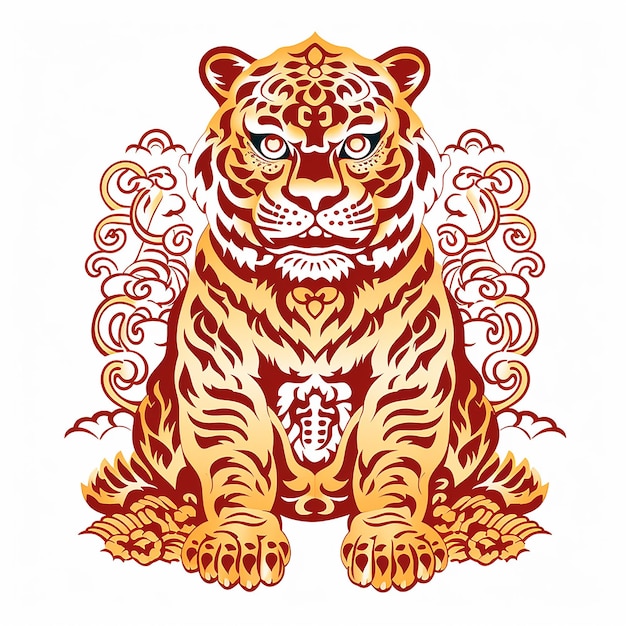 chinese_new_year_tiger_vector_illustré