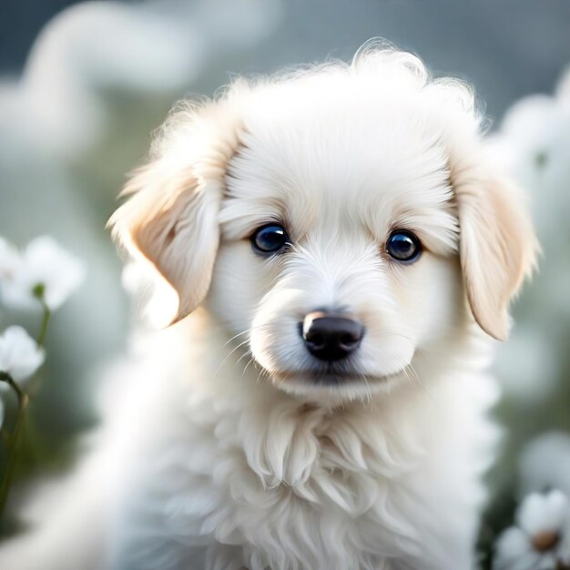 Photo chiot mignon