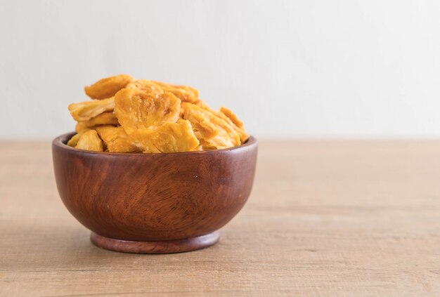 chips croustillantes d&#39;ananas séchées