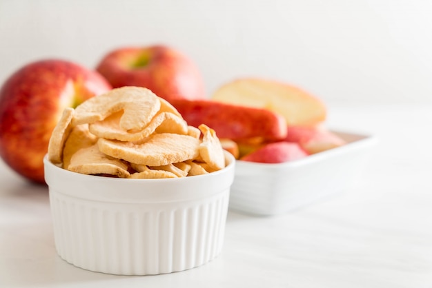 chips de pomme séchées