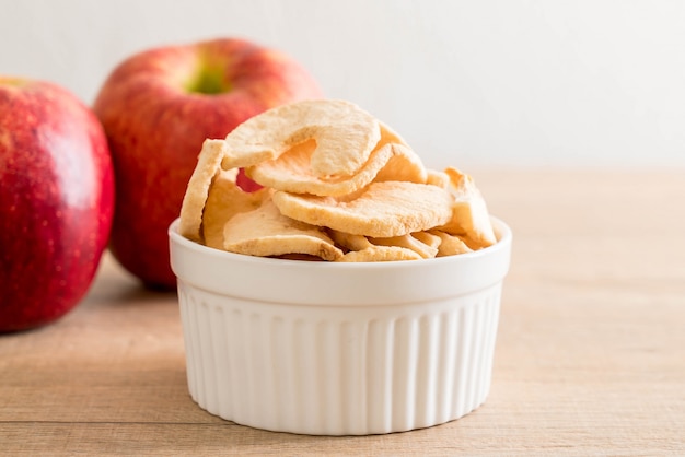 chips de pomme séchées