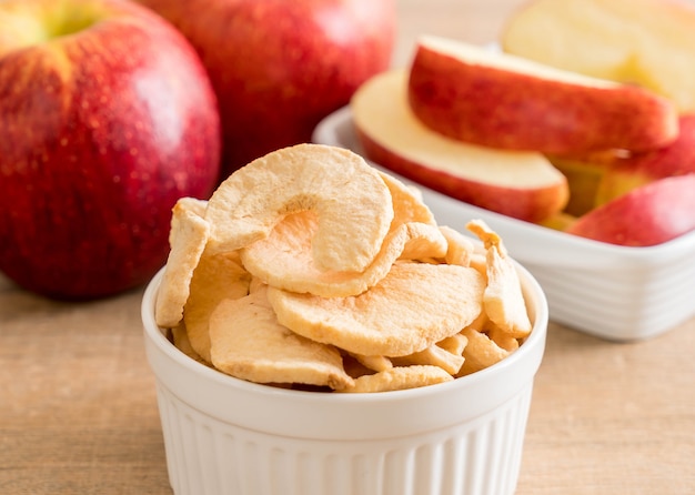 chips de pomme séchées