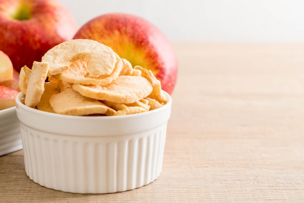 chips de pomme séchées