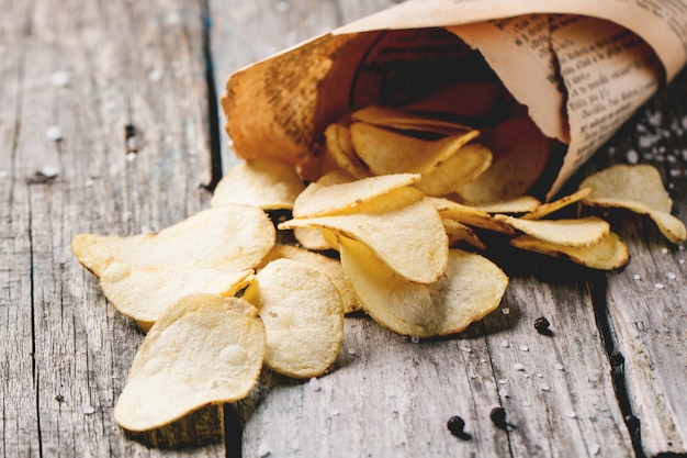 Chips de pommes de terre