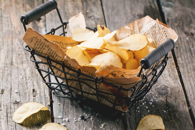 Chips de pommes de terre