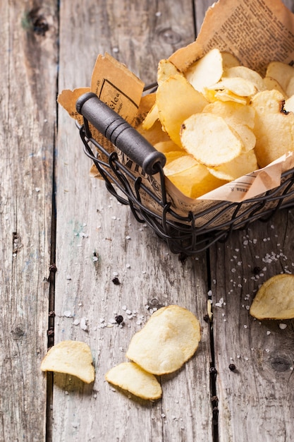 Chips de pommes de terre