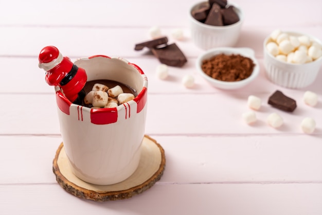 chocolat chaud aux guimauves