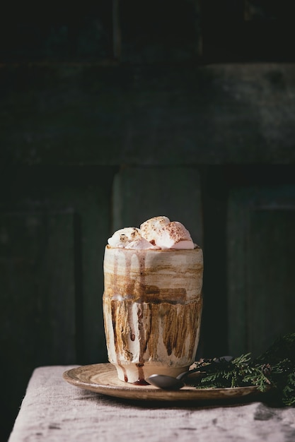 Chocolat chaud à la guimauve