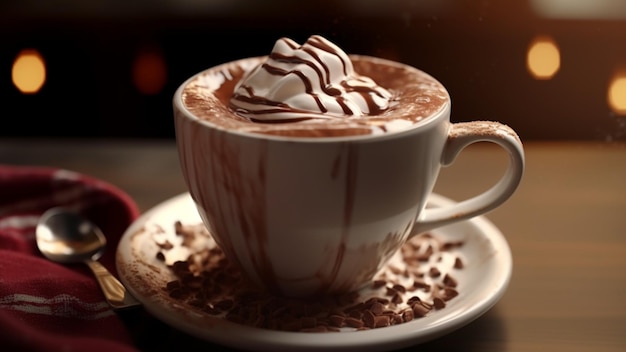 Photo chocolat chaud